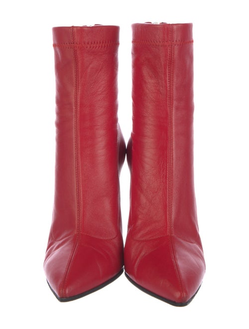 Barney's New York Leather Sock Boots