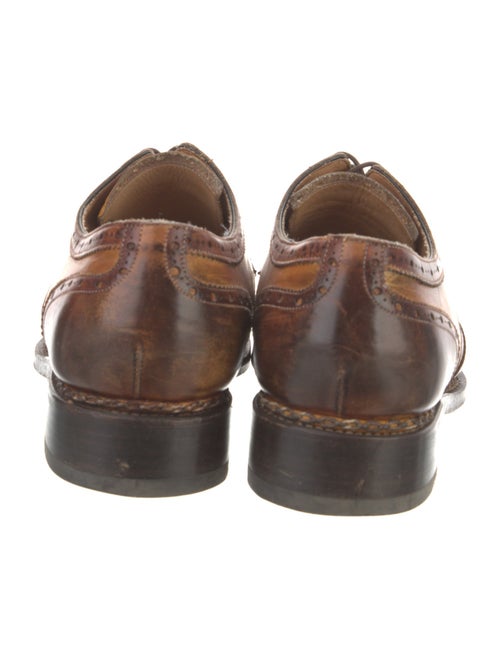 Barney's New York Leather Lasercut Accents Spectators