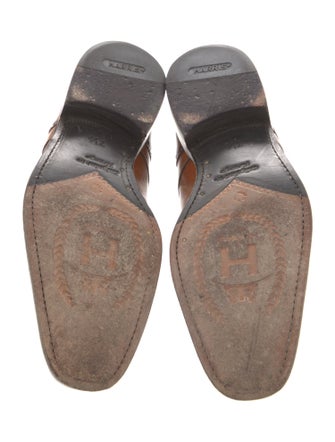 Barney's New York Leather Lasercut Accents Spectators