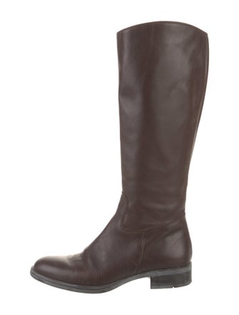 Barney's New York Leather Riding Boots