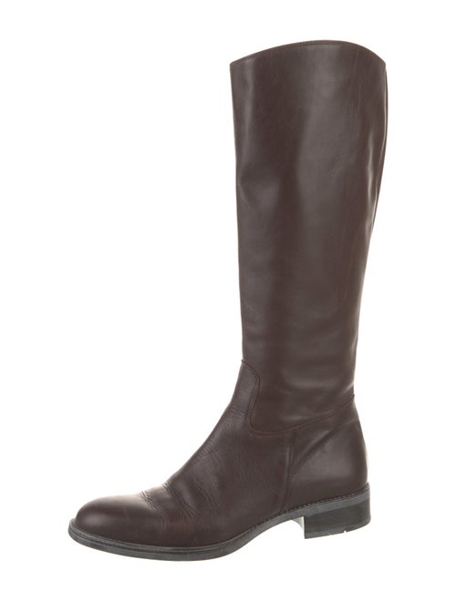 Barney's New York Leather Riding Boots