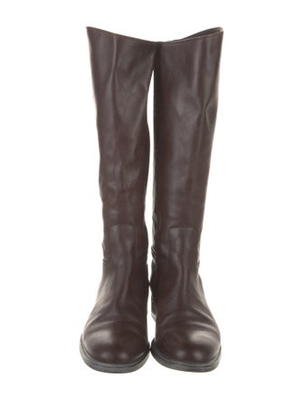 Barney's New York Leather Riding Boots