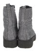 Barney's New York Glitter Combat Boots