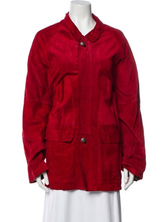 Barney's New York Plaid Print Coat