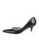 Barney's New York Patent Leather D'Orsay Pumps