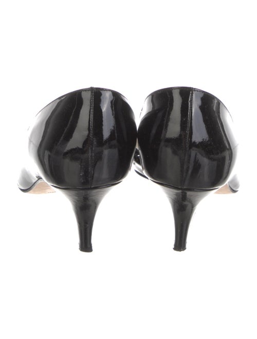 Barney's New York Patent Leather D'Orsay Pumps