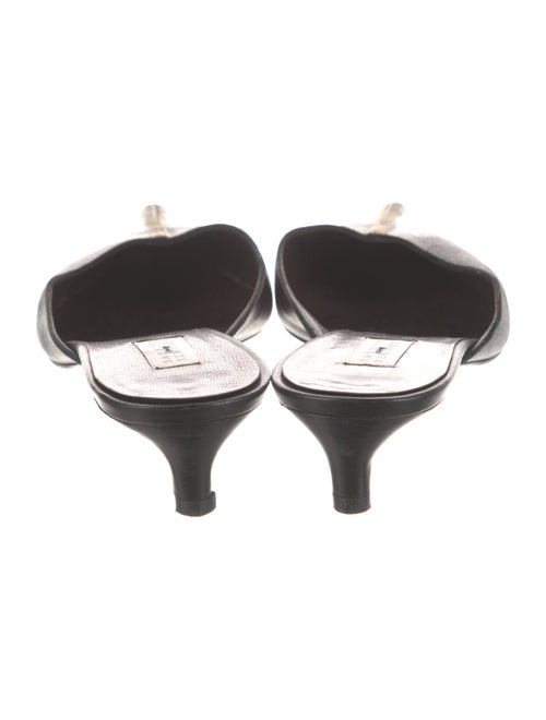 Barney's New York Leather Mules