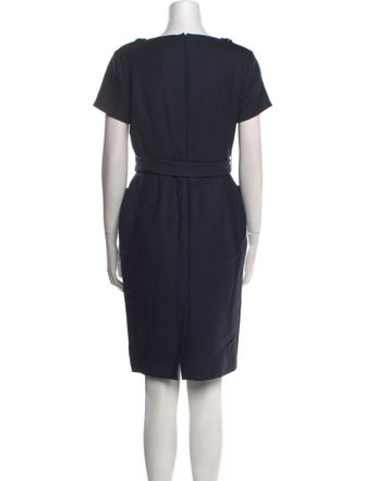 Barney's New York Virgin Wool Knee-Length Dress