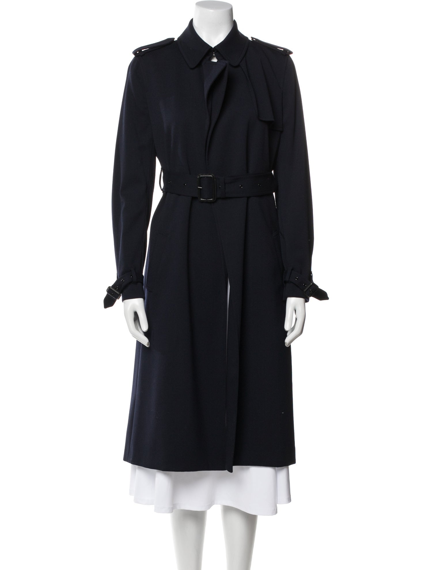 Barney's New York Virgin Wool Trench Coat