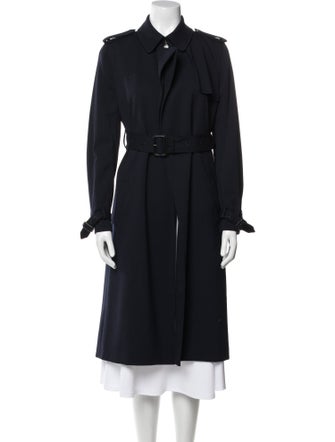 Barney's New York Virgin Wool Trench Coat