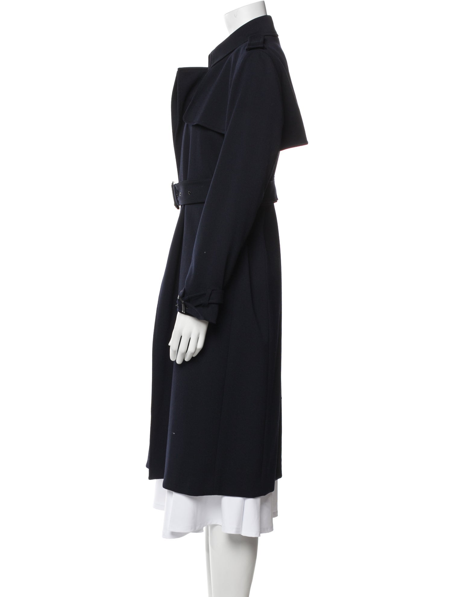 Barney's New York Virgin Wool Trench Coat