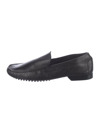 Barney's New York Leather Loafer Sneakers