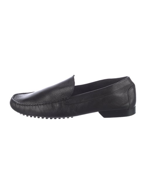 Barney's New York Leather Loafer Sneakers