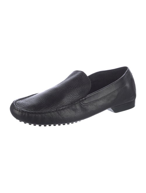 Barney's New York Leather Loafer Sneakers