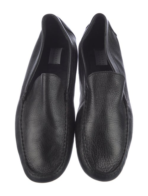 Barney's New York Leather Loafer Sneakers