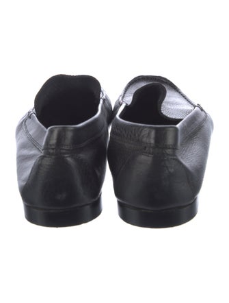 Barney's New York Leather Loafer Sneakers