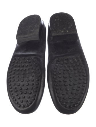 Barney's New York Leather Loafer Sneakers