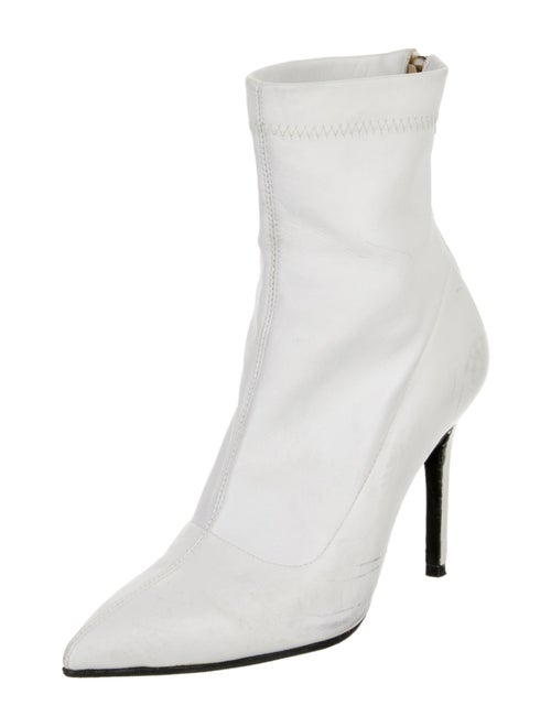 Barney's New York Leather Sock Boots