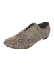Barney's New York Ponyhair Animal Print Oxfords