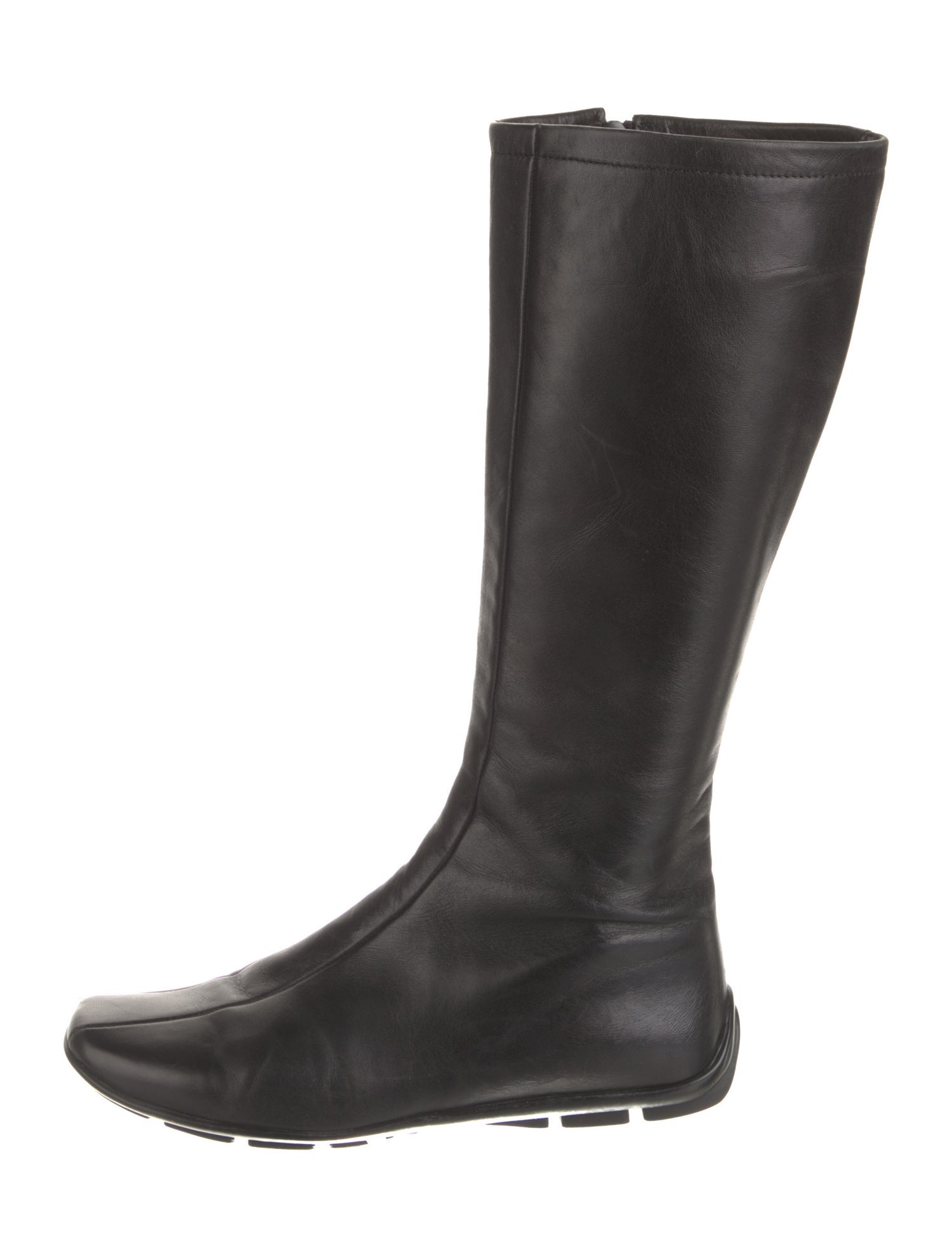Barney's New York Leather Riding Boots