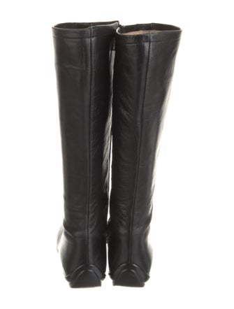 Barney's New York Leather Riding Boots