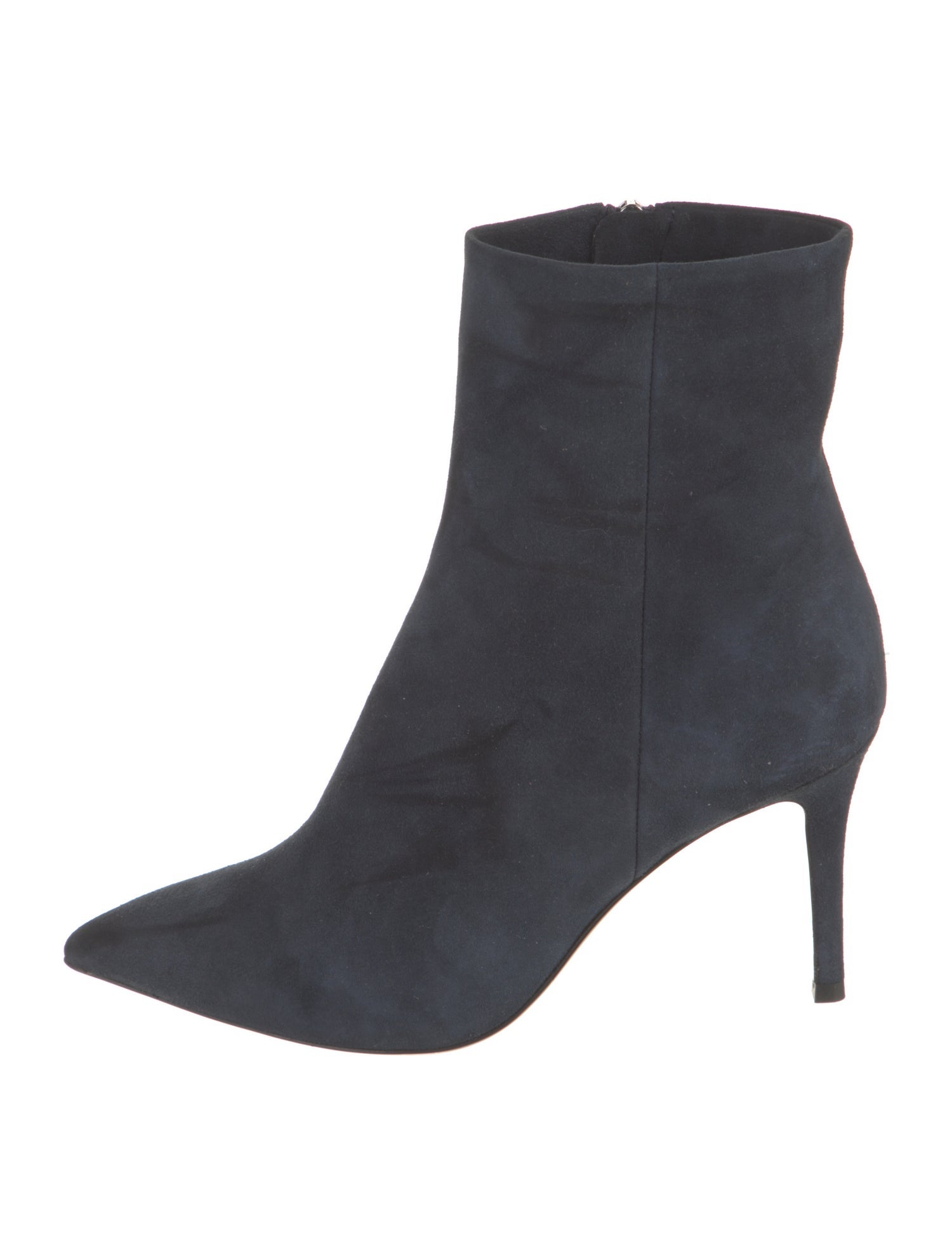 Barney's New York Suede Leather Trim Embellishment Boots