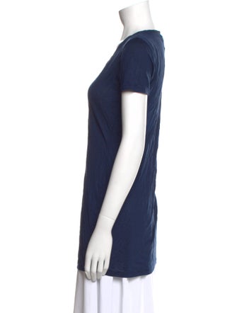 Barney's New York Silk V-Neck T-Shirt