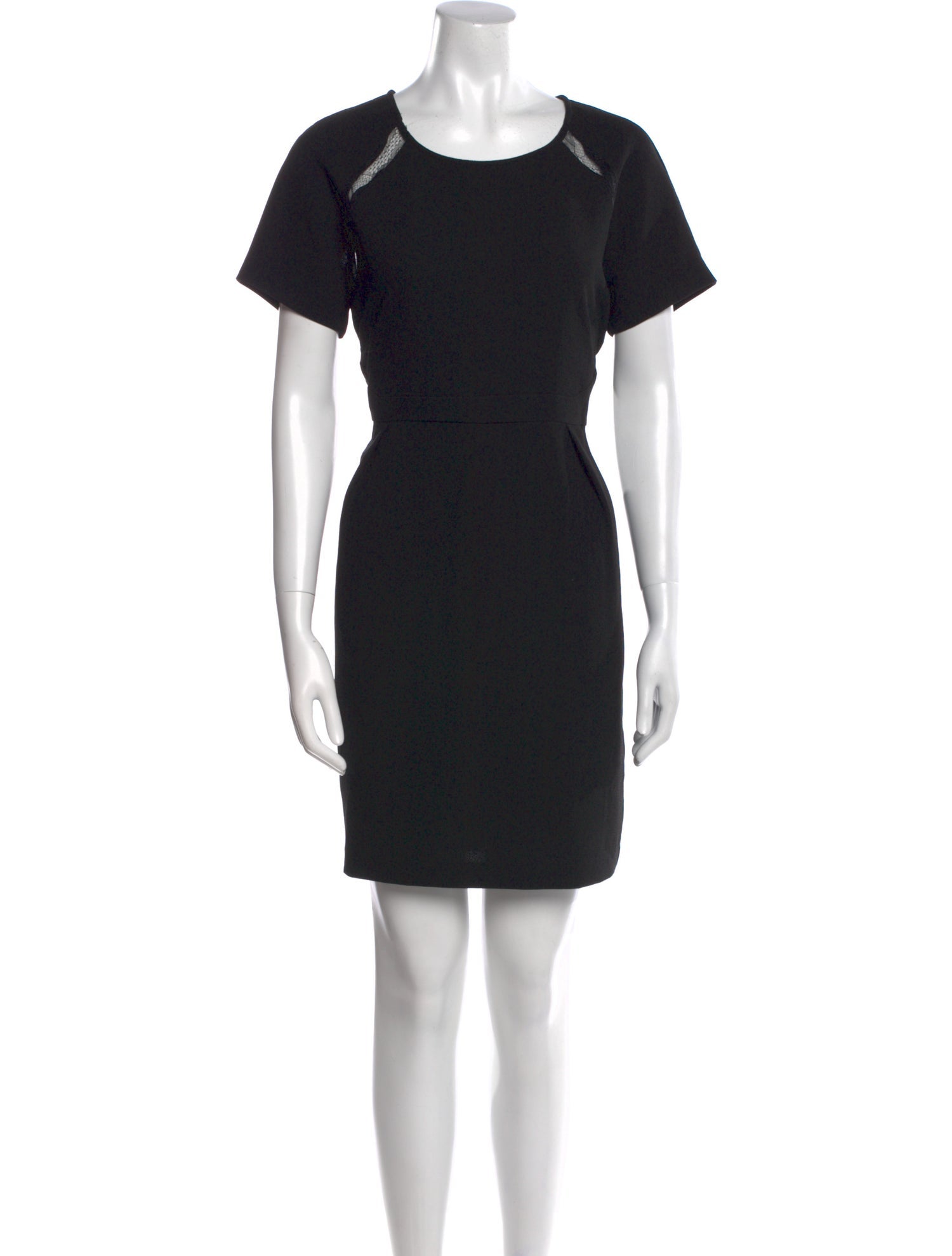 Barney's New York Scoop Neck Mini Dress