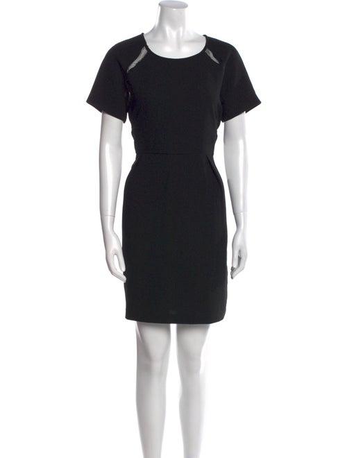 Barney's New York Scoop Neck Mini Dress