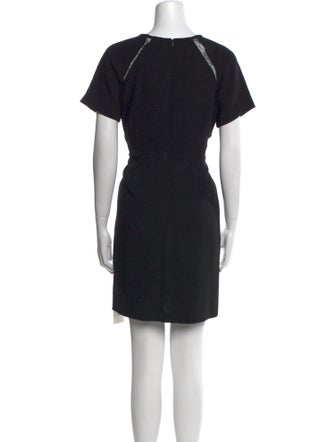 Barney's New York Scoop Neck Mini Dress