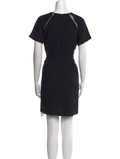 Barney's New York Scoop Neck Mini Dress