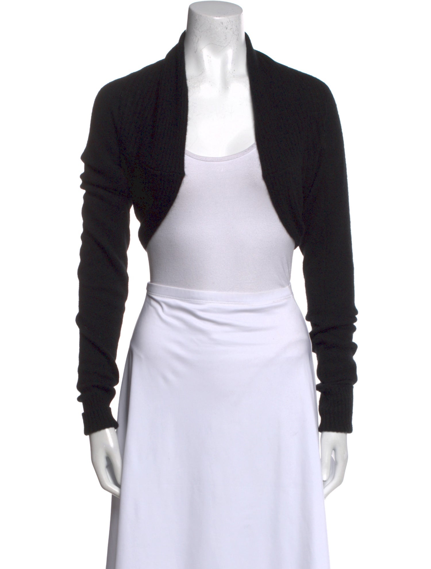 Barney's New York Cashmere Open Front Sweater