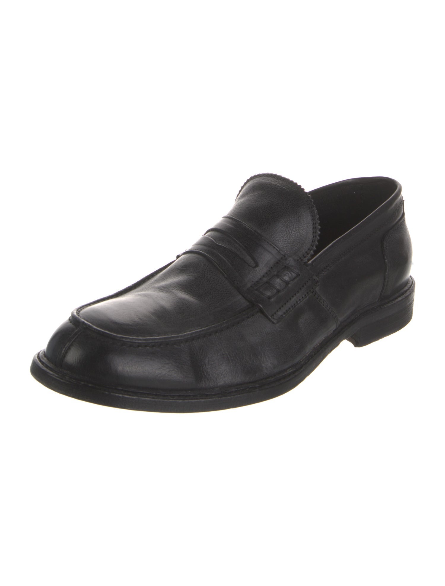 Barney's New York Leather Monk Straps