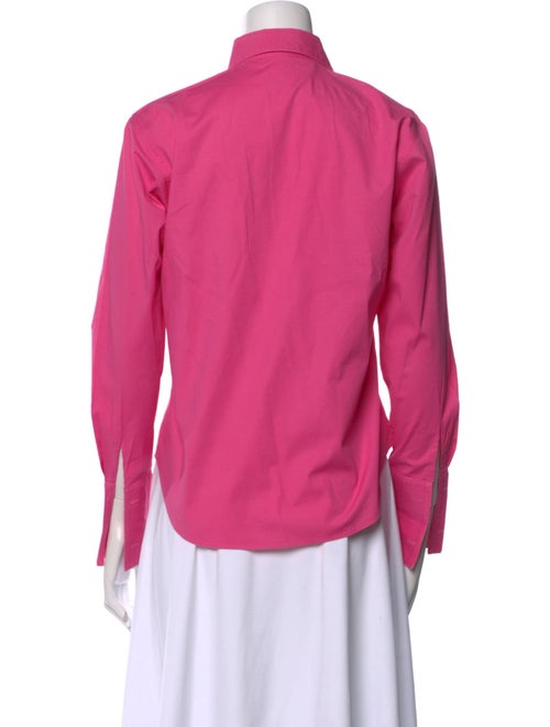 Barney's New York Long Sleeve Button-Up Top