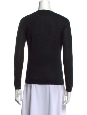 Barney's New York Crew Neck Long Sleeve Top