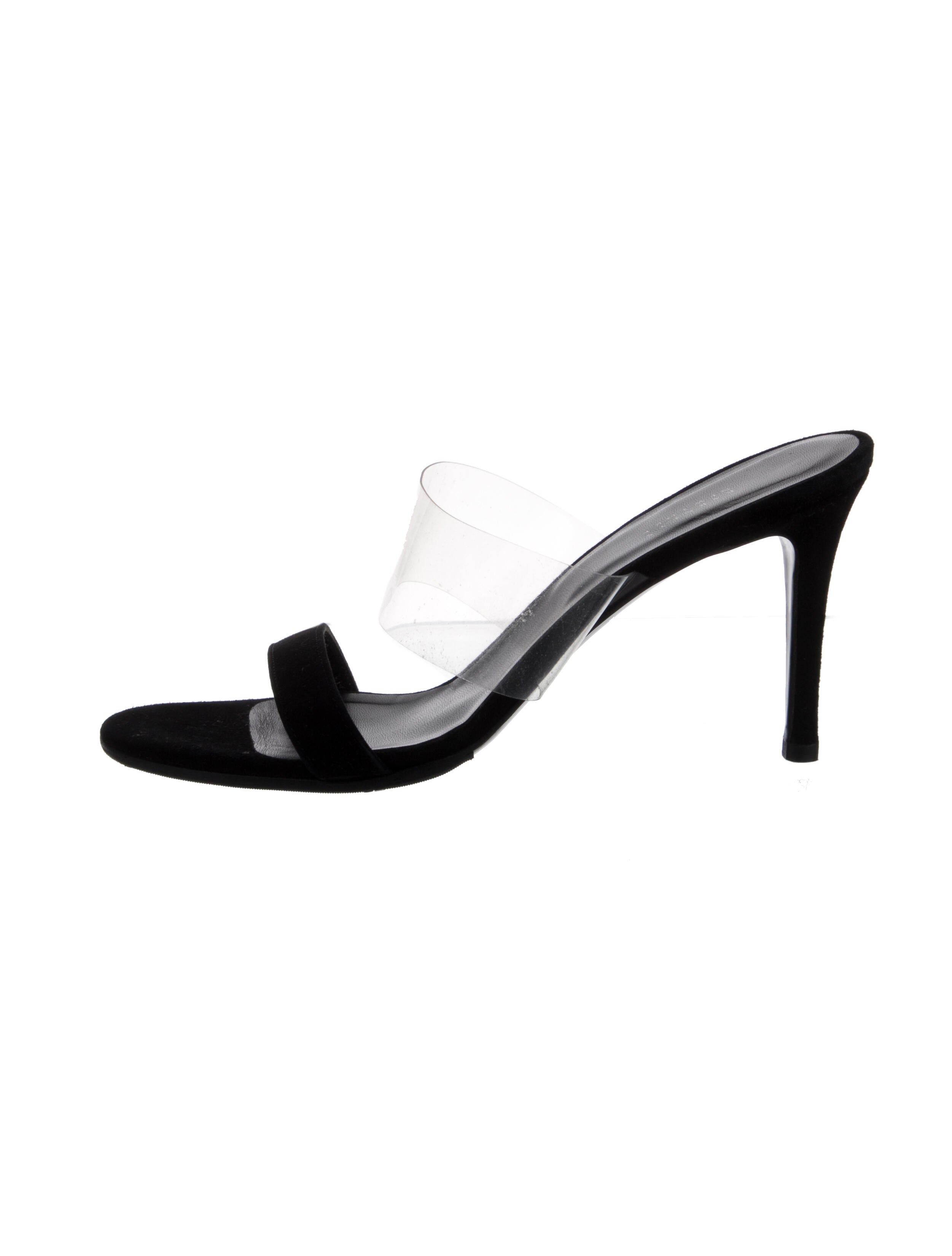 Barney's New York Suede Slides