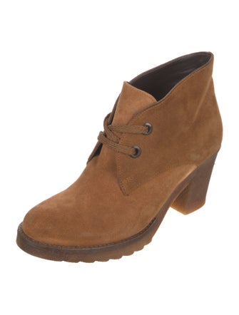 Barney's New York Suede Lace-Up Boots