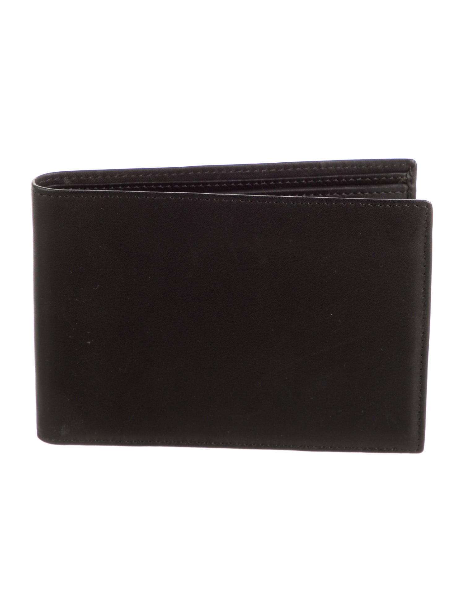 Barney's New York Leather Bifold Wallet