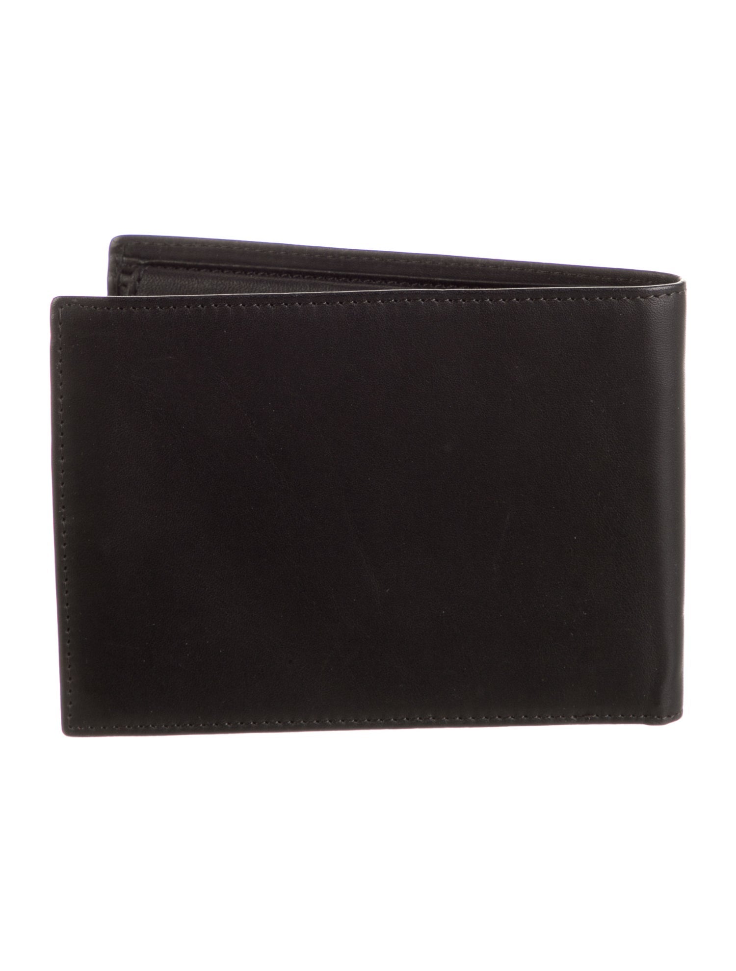 Barney's New York Leather Bifold Wallet