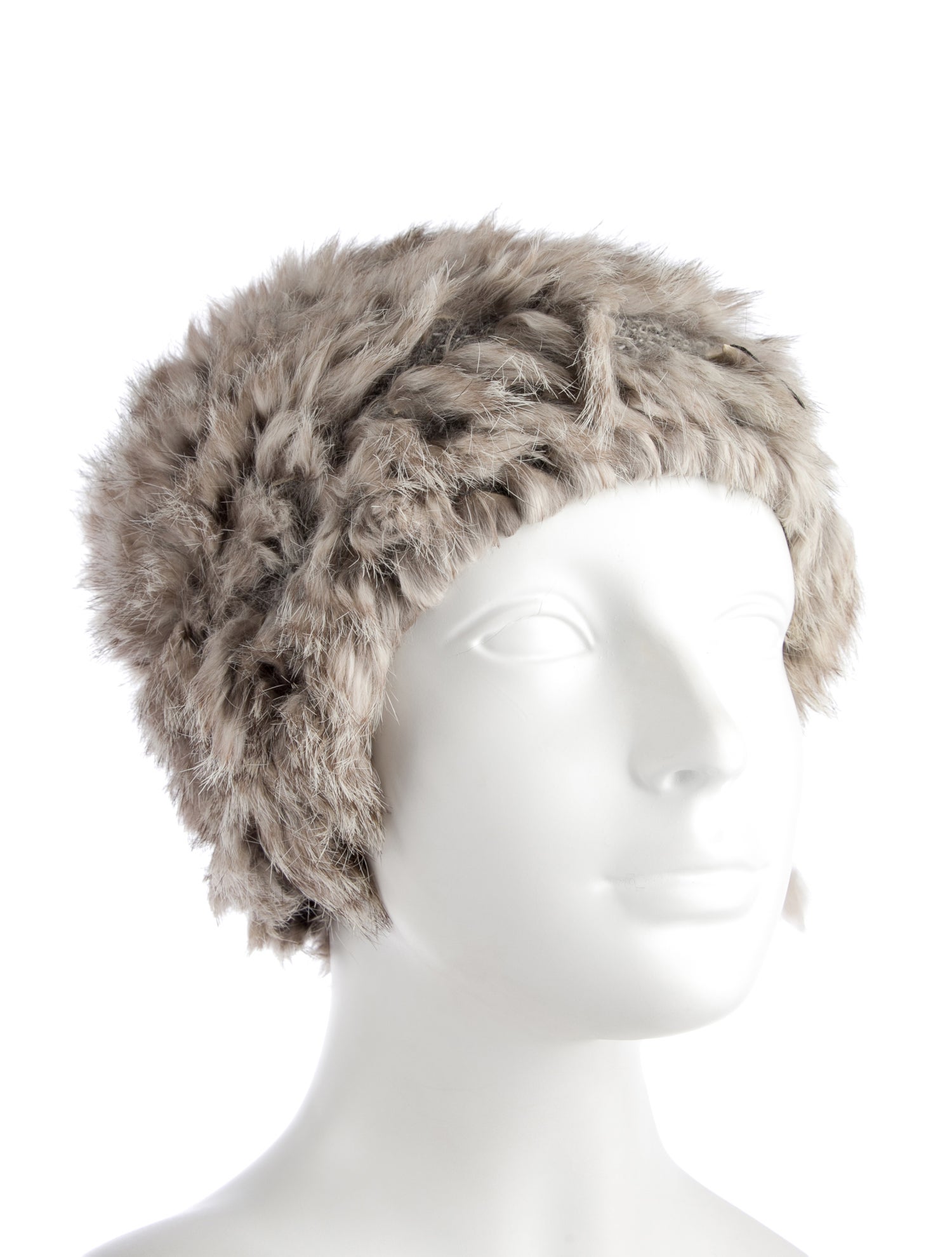 Barney's New York winter fur beanie