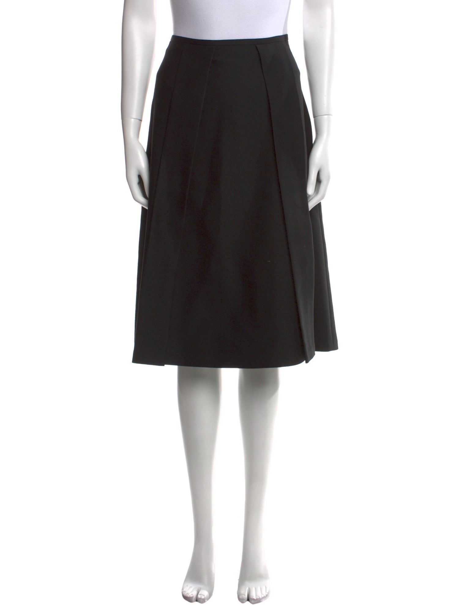 Barney's New York Virgin Wool Knee-Length Skirt