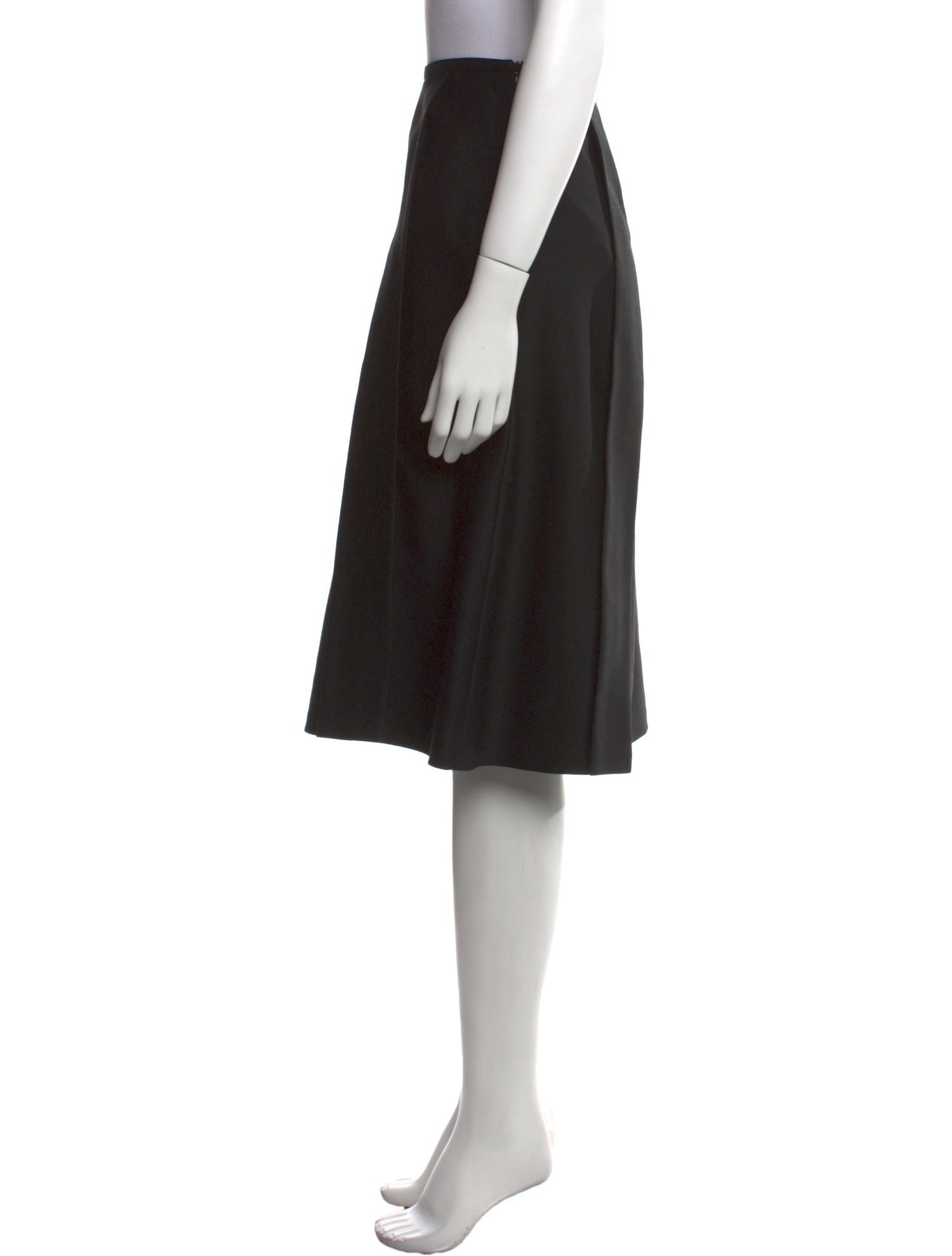 Barney's New York Virgin Wool Knee-Length Skirt