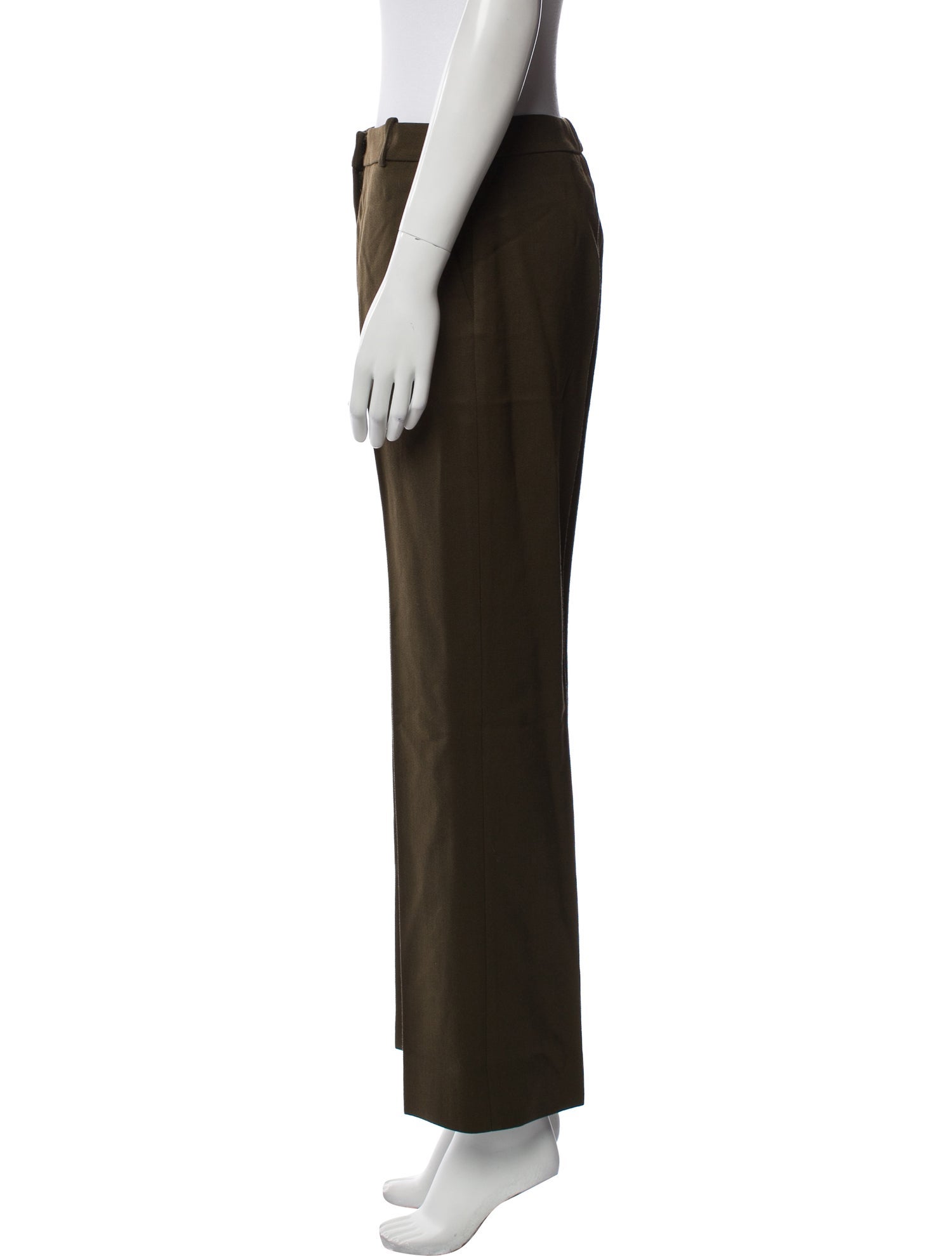 Barney's New York Wool Wide Leg Pants