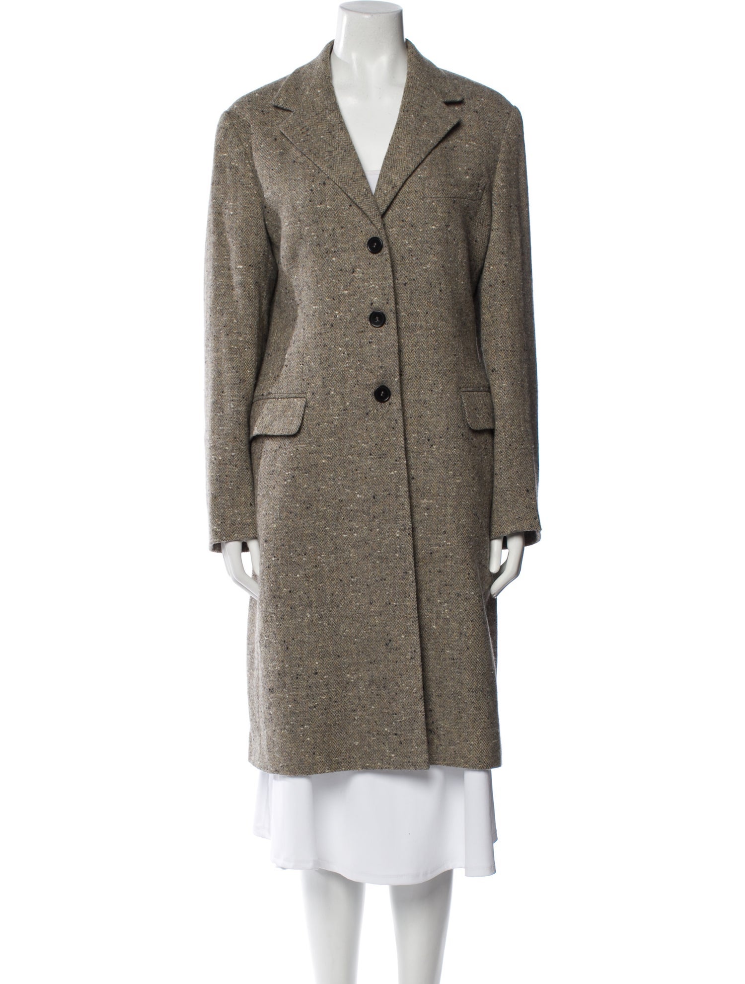 Barney's New York Wool Coat