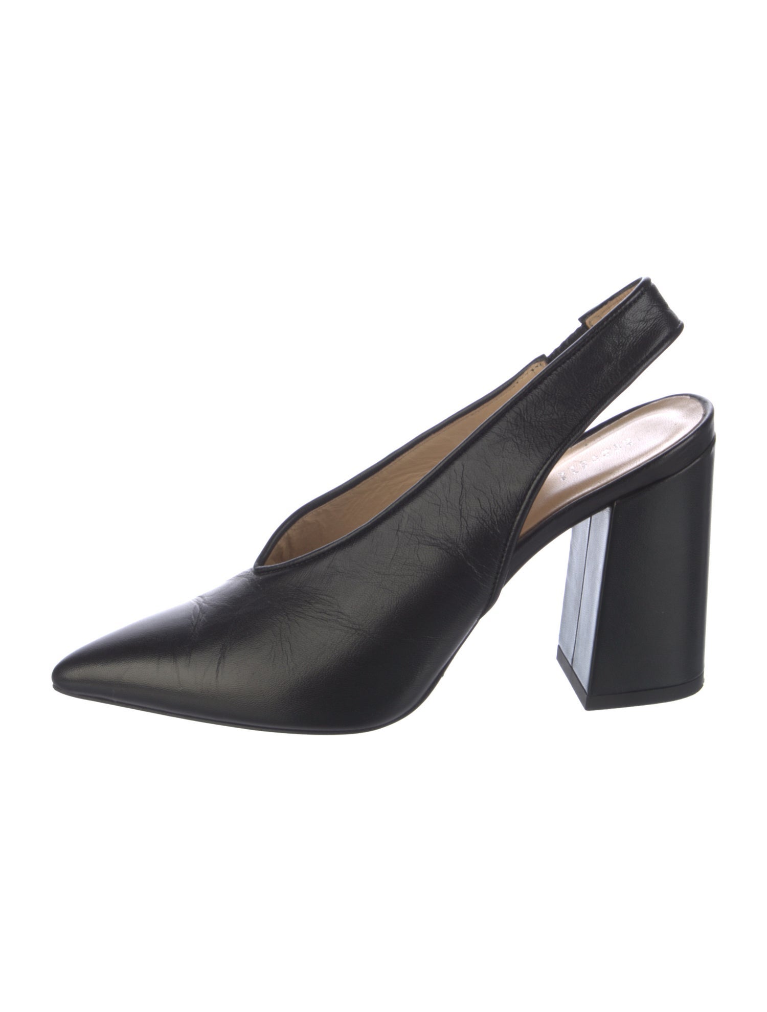 Barney's New York Leather Slingback Pumps