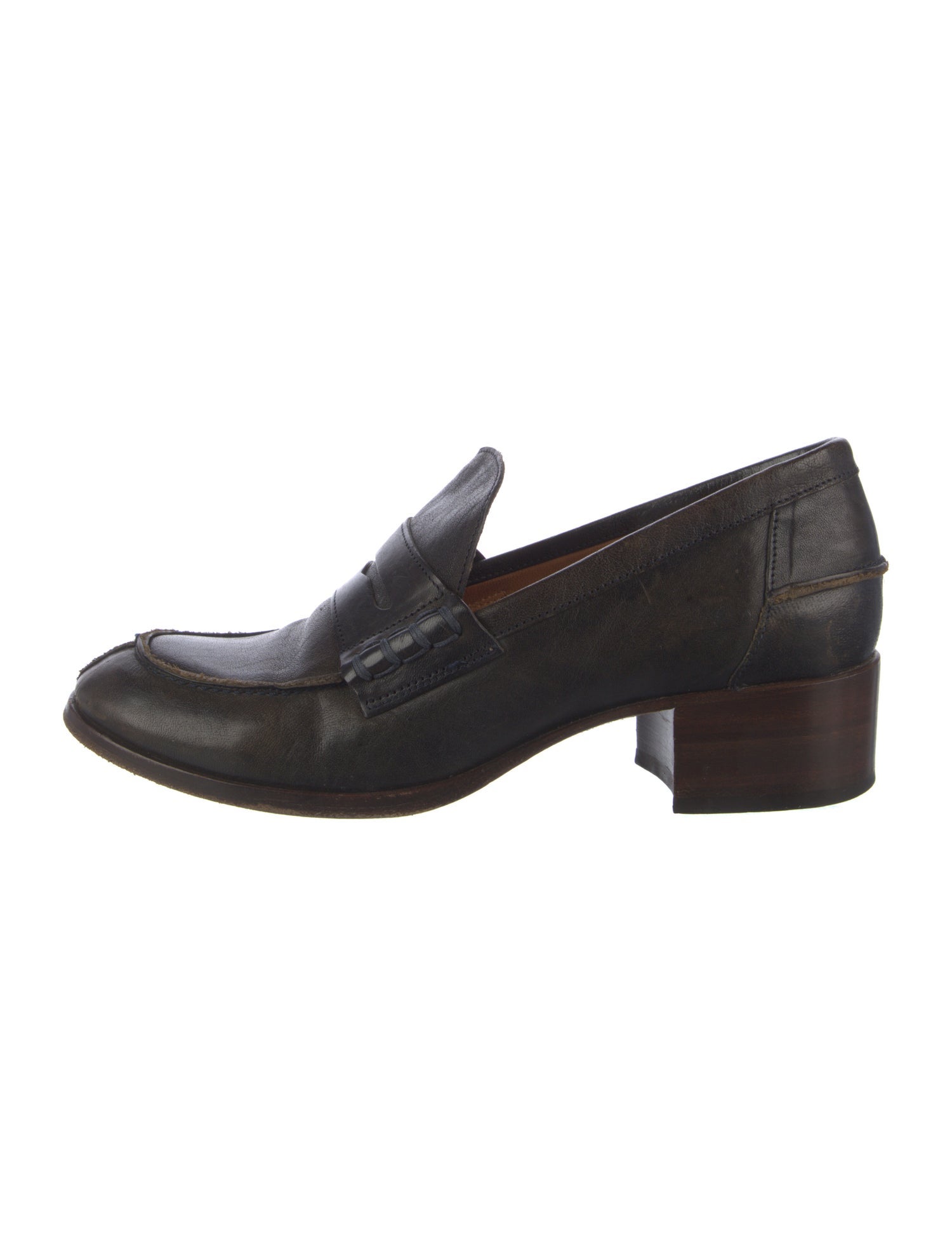 Barney's New York Leather Loafers