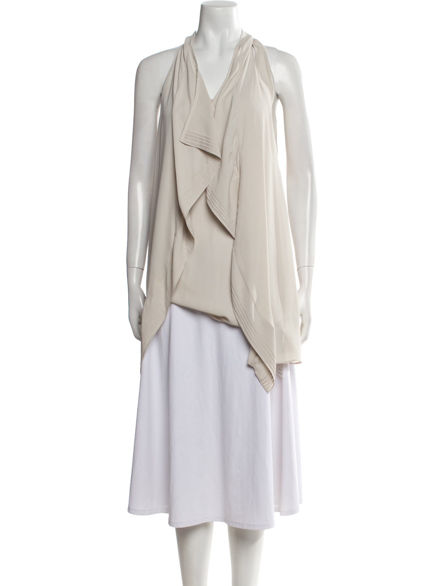 Barney's New York V-Neck Sleeveless Tunic