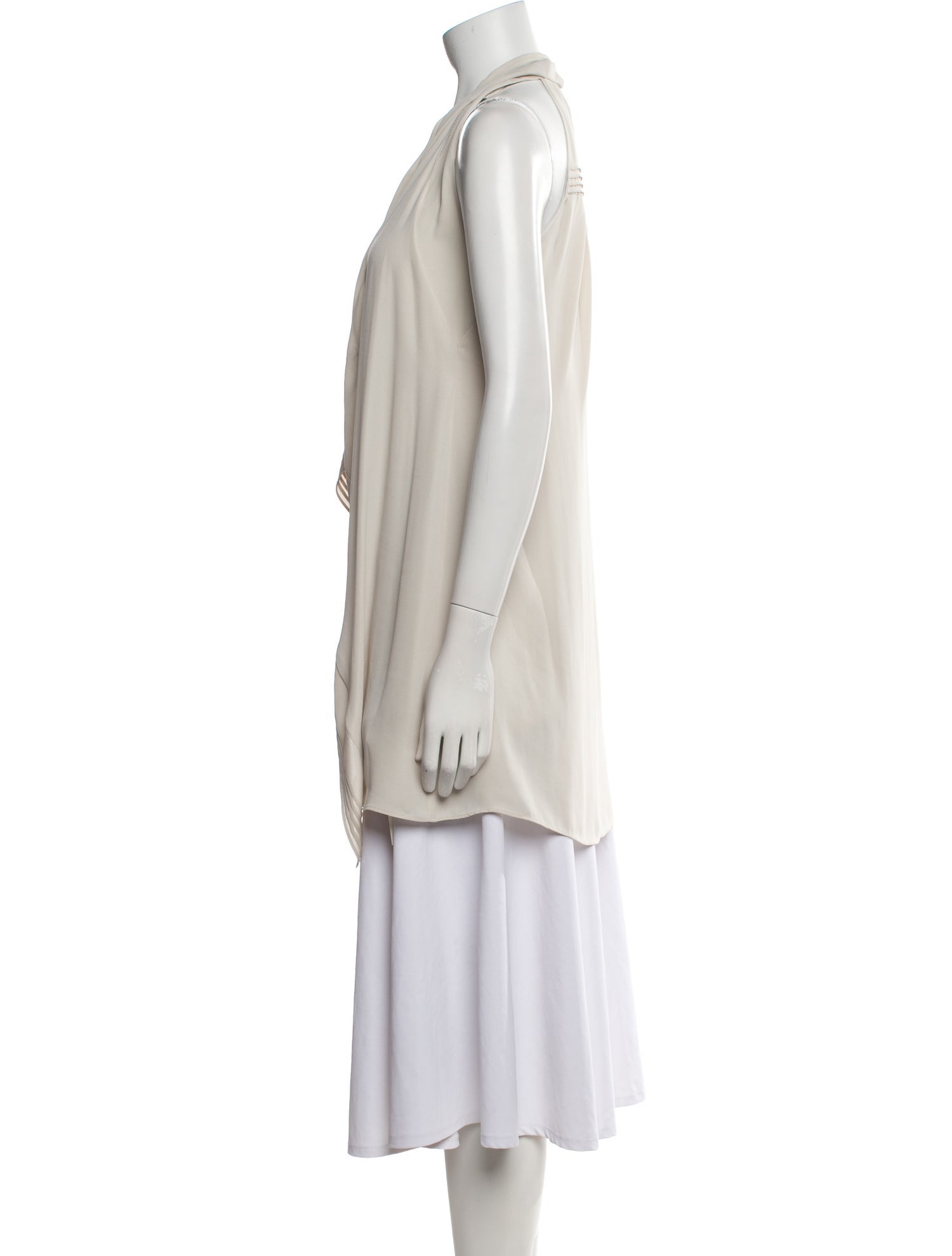 Barney's New York V-Neck Sleeveless Tunic