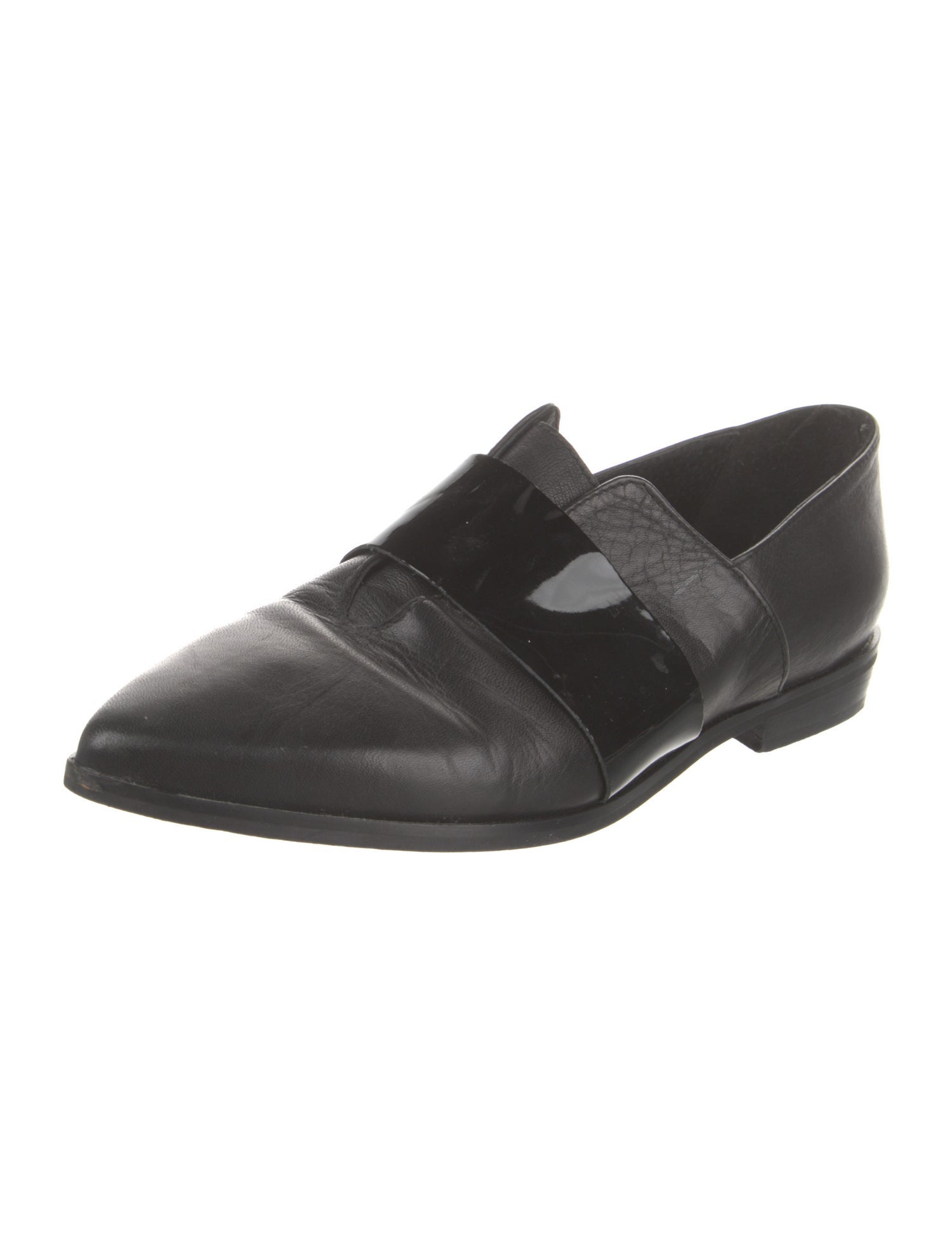 Barney's New York Leather Loafers
