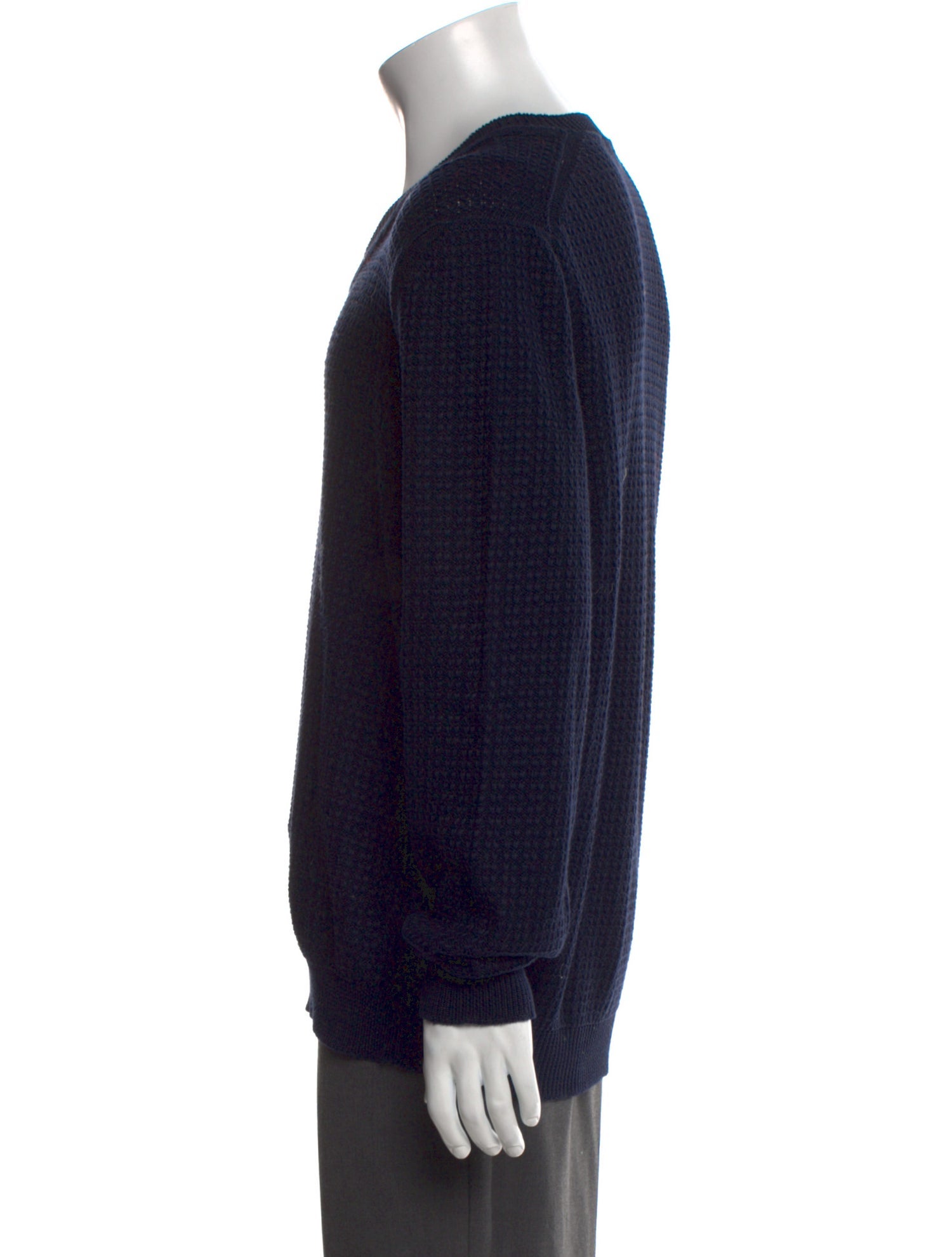 Barney's New York V-Neck Long Sleeve Pullover